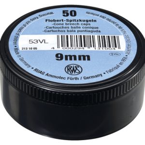 Munitions coniques RWS x50 – 9mm Flobert