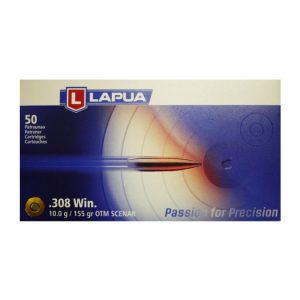 50 Munitions LAPUA .308 Win OTM SCENAR L 155 grains